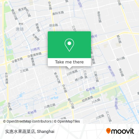 实惠水果蔬菜店 map