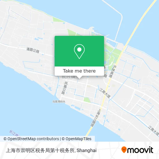 上海市崇明区税务局第十税务所 map