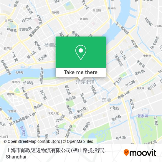 上海市邮政速递物流有限公司(栖山路揽投部) map
