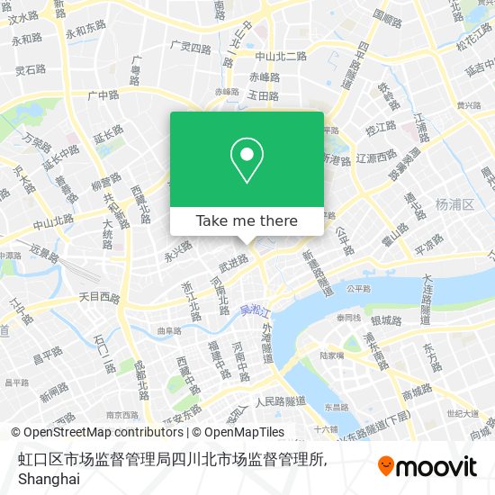 虹口区市场监督管理局四川北市场监督管理所 map