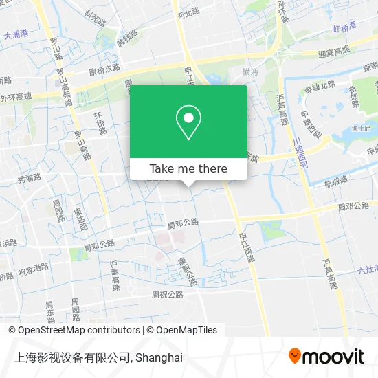 上海影视设备有限公司 map