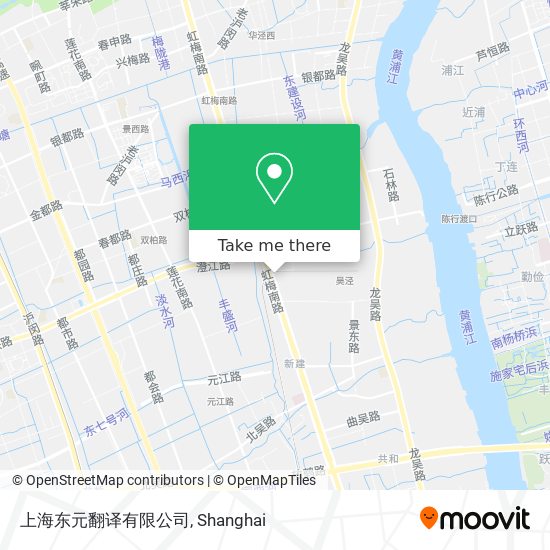 上海东元翻译有限公司 map