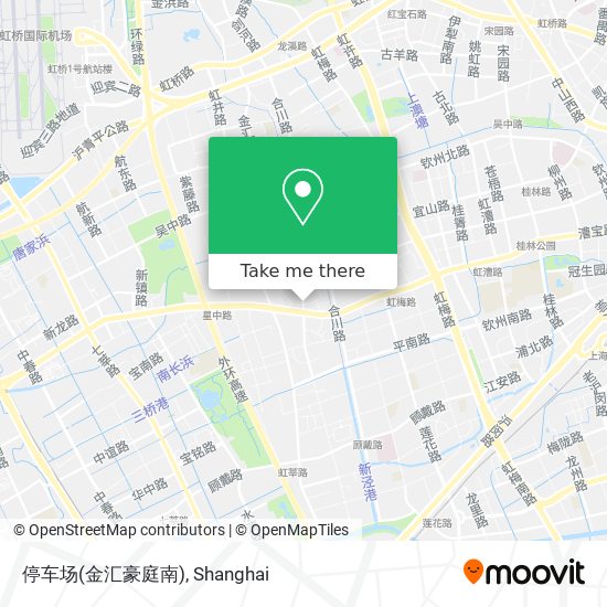 停车场(金汇豪庭南) map