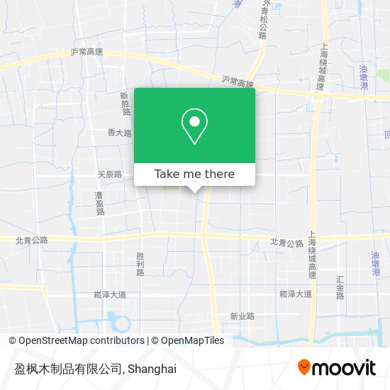 盈枫木制品有限公司 map