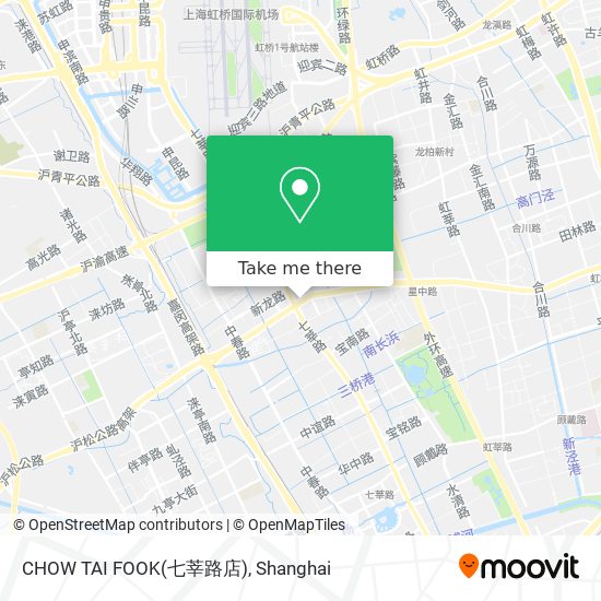 CHOW TAI FOOK(七莘路店) map