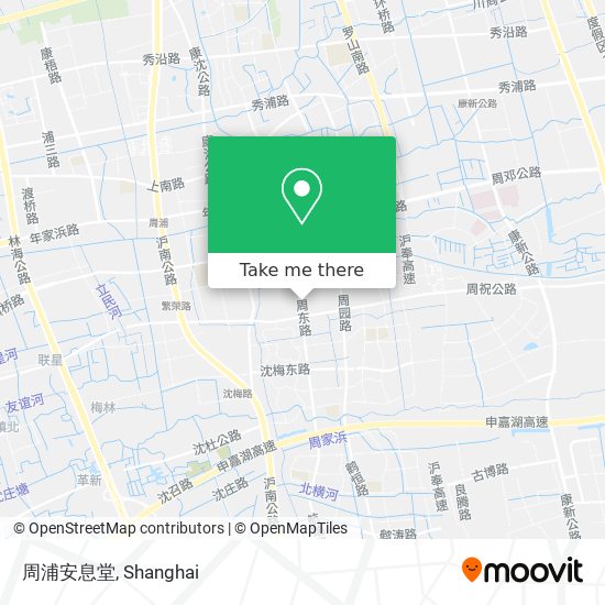 周浦安息堂 map
