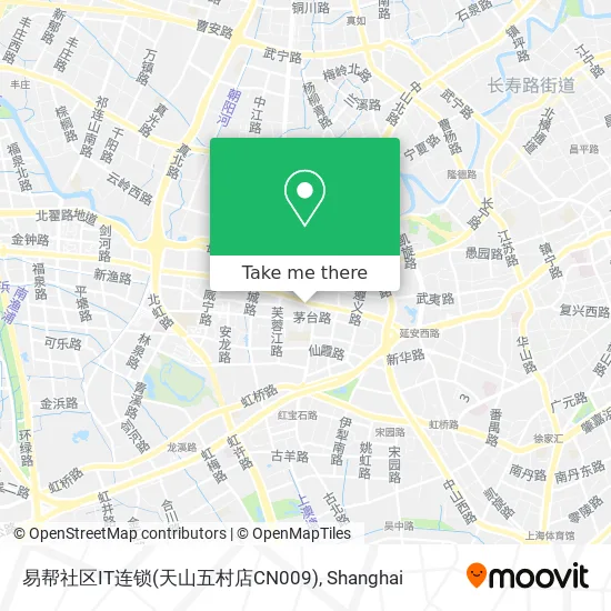 易帮社区IT连锁(天山五村店CN009) map