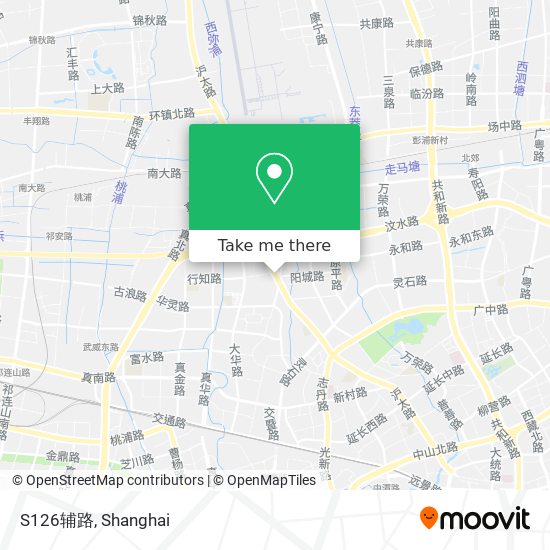 S126辅路 map