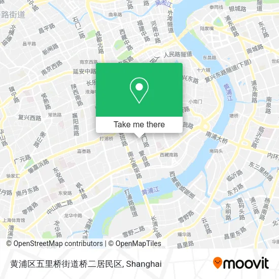 黄浦区五里桥街道桥二居民区 map