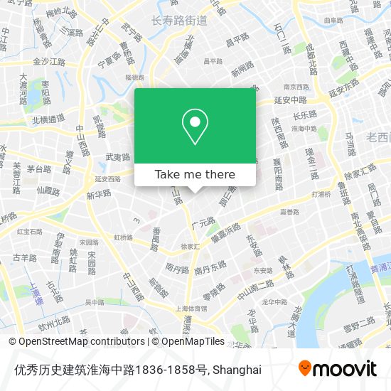 优秀历史建筑淮海中路1836-1858号 map