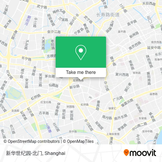 新华世纪园-北门 map