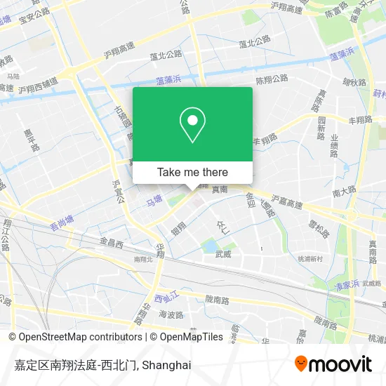 嘉定区南翔法庭-西北门 map