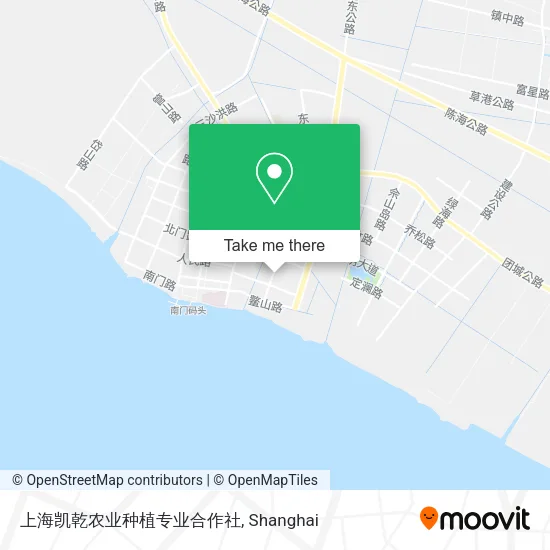 上海凯乾农业种植专业合作社 map