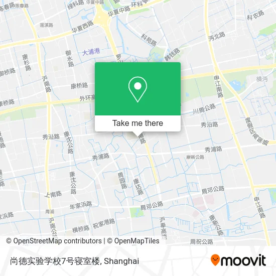 尚德实验学校7号寝室楼 map