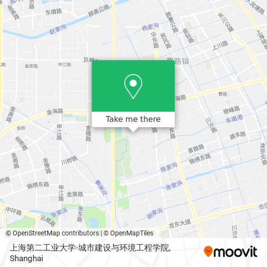 上海第二工业大学-城市建设与环境工程学院 map