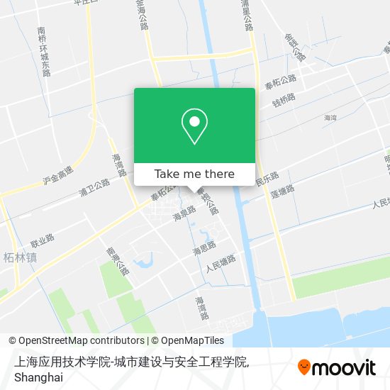 上海应用技术学院-城市建设与安全工程学院 map