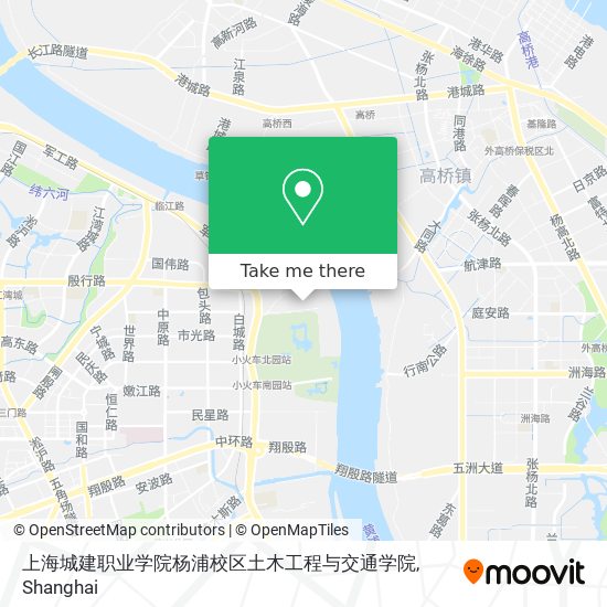 上海城建职业学院杨浦校区土木工程与交通学院 map