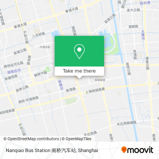 Nanqiao Bus Station 南桥汽车站 map