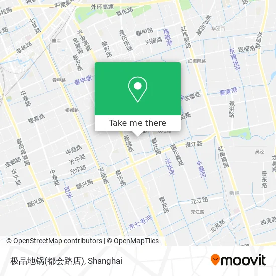 极品地锅(都会路店) map
