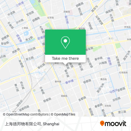 上海德邦物有限公司 map