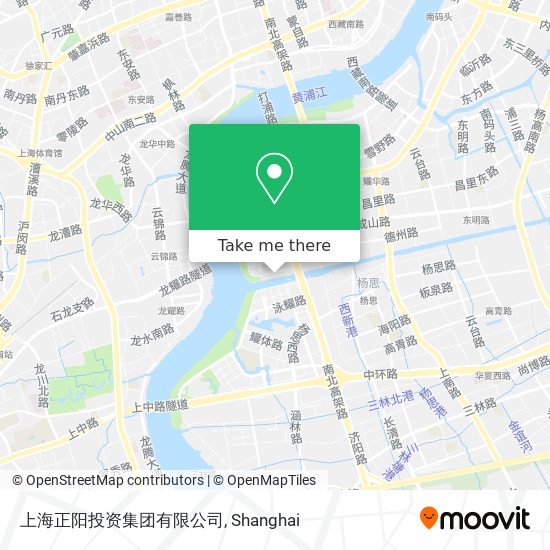 上海正阳投资集团有限公司 map