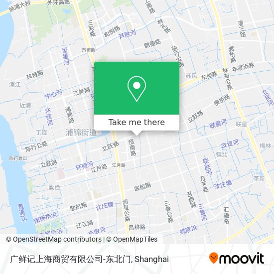 广鲜记上海商贸有限公司-东北门 map