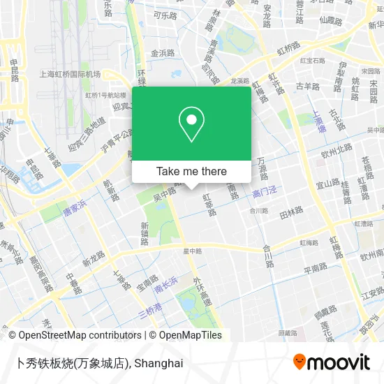 卜秀铁板烧(万象城店) map