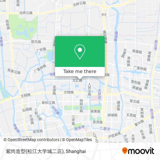 紫尚造型(松江大学城二店) map