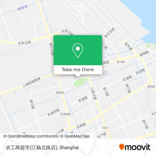 农工商超市(江杨北路店) map