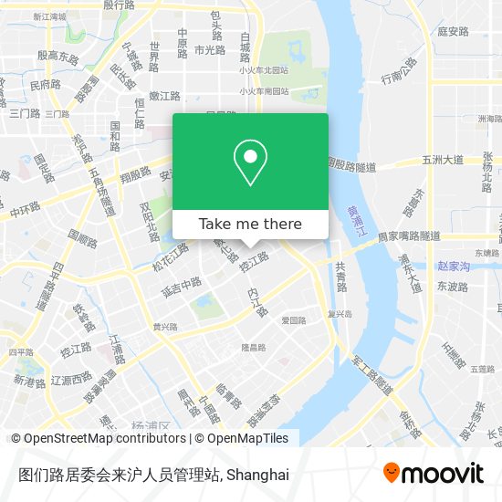 图们路居委会来沪人员管理站 map
