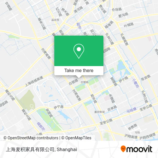 上海麦积家具有限公司 map