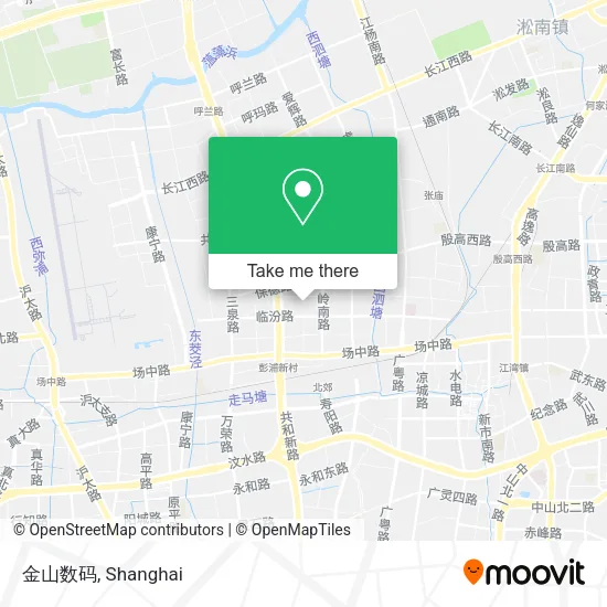 金山数码 map