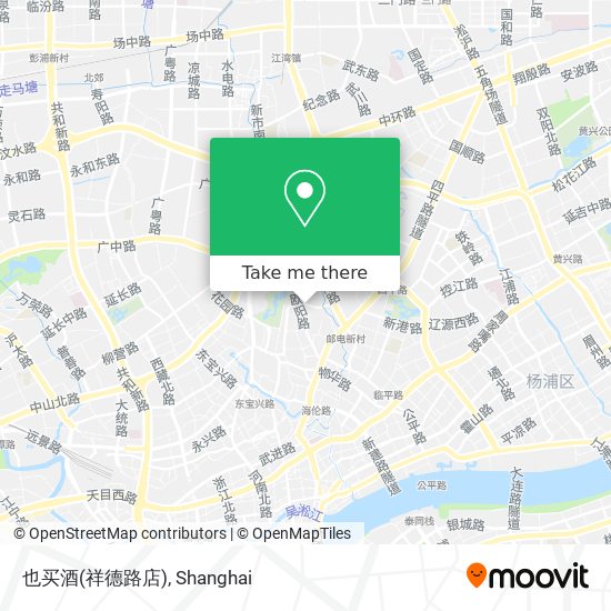 也买酒(祥德路店) map