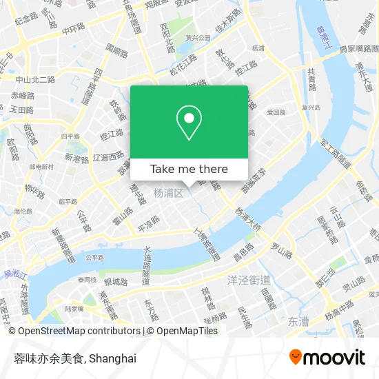 蓉味亦余美食 map