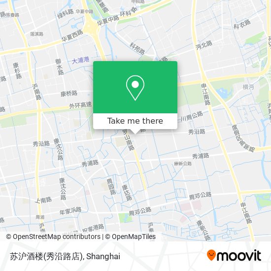 苏沪酒楼(秀沿路店) map