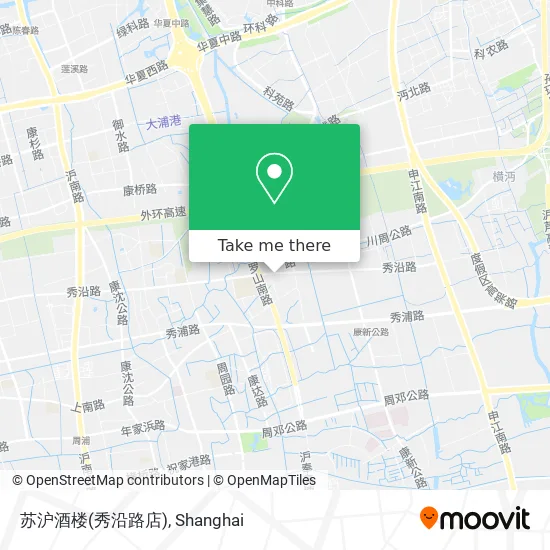 苏沪酒楼(秀沿路店) map