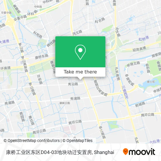 康桥工业区东区D04-03地块动迁安置房 map