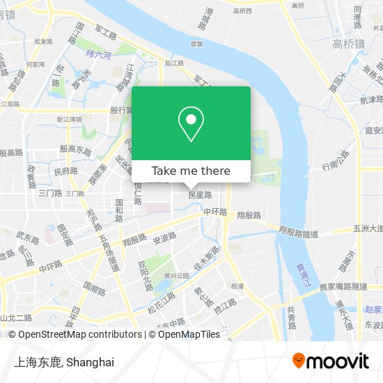 上海东鹿 map