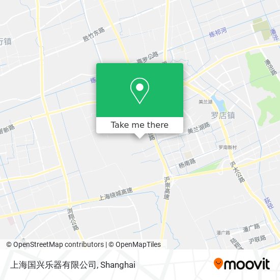 上海国兴乐器有限公司 map