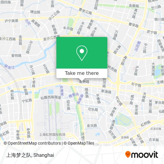 上海梦之队 map