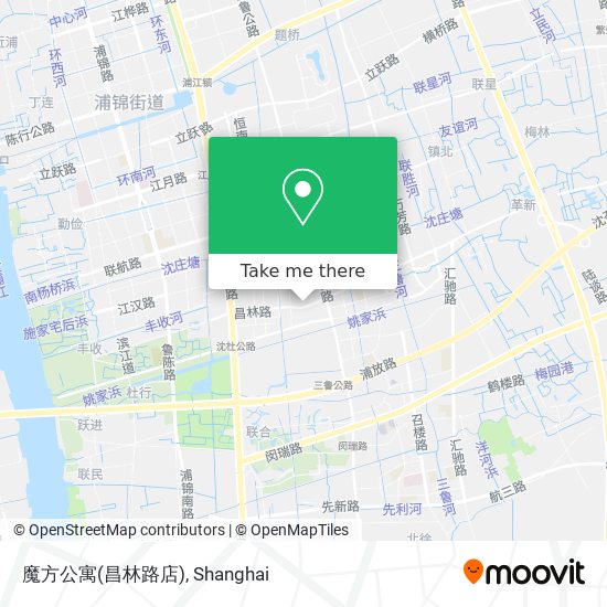 魔方公寓(昌林路店) map