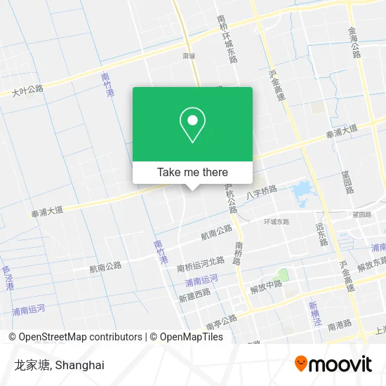 龙家塘 map