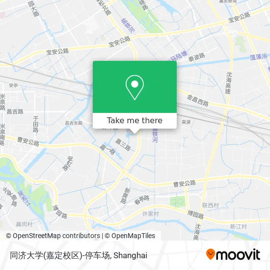 同济大学(嘉定校区)-停车场 map