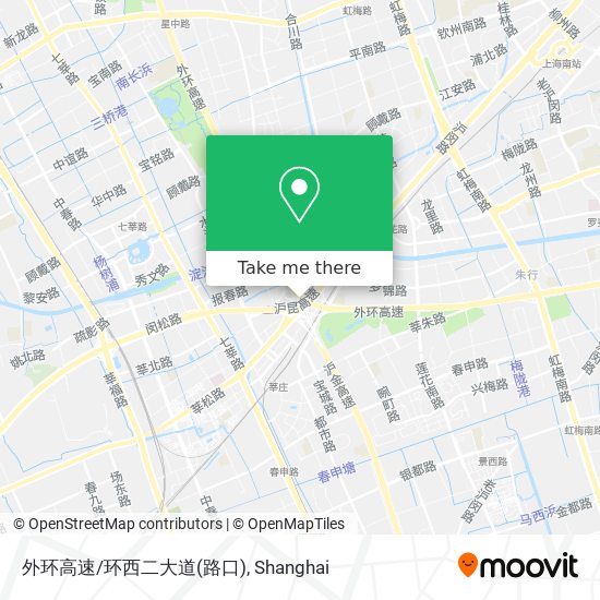 外环高速/环西二大道(路口) map