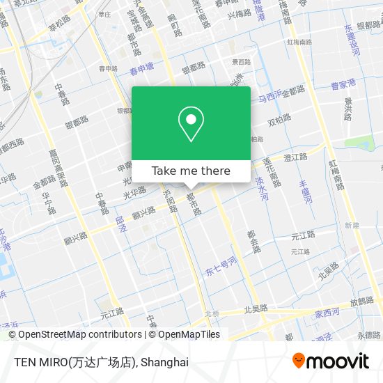 TEN MIRO(万达广场店) map