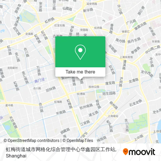 虹梅街道城市网格化综合管理中心华鑫园区工作站 map