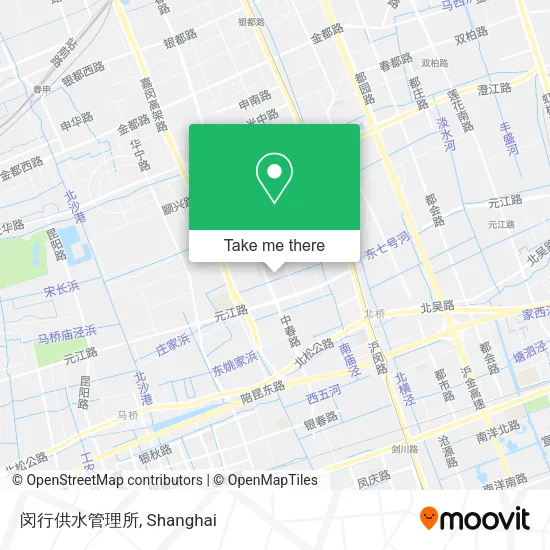 闵行供水管理所 map
