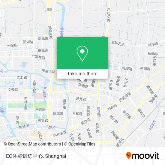 EC体能训练中心 map