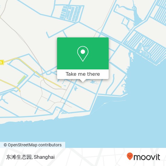 东滩生态园 map