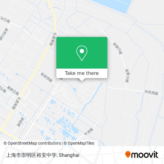 上海市崇明区裕安中学 map
